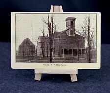Dundee, NY - High School - New York Postcard picture
