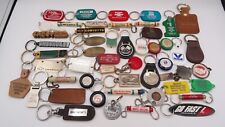 Lot Of 45+ Vintage Automobile Chevrolet Ford Dealership Advertising Keychains picture