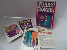 vintage 1968 Parker Bros Funny Bones family card game PERFECT COMPLETE NO CREASE picture