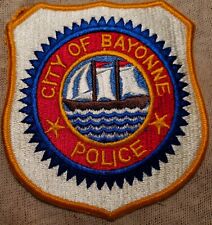 NJ Bayonne New Jersey Police Shoulder Patch picture