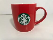 2021 Starbucks Classic Mermaid Logo 11 Oz Coffee Mug Tea Cup Red picture