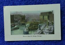 1908 Rush St. Bridge Chicago IL Ships picture