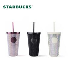 Starbucks 2024 China Black White Purple Rhinestone 20oz SS Tumbler Cup Good Gift picture