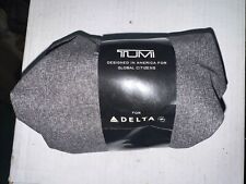 Delta One TUMI International Travel Amenity Kit New Black BAG DOPP Toiletries picture