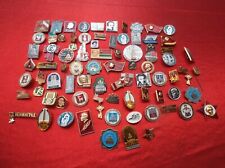 Vintage Vladimir Lenin Russian Collectible Military Rare World Old Pins Foreign picture