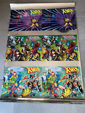 X-Men Chromium Cover Uncut Sheet - 3 Covers *RARE* picture