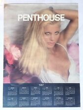 VTG 1987 PENTHOUSE Calendar Poster in FN shape. Starts at $9.99 picture