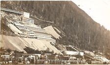 Port Town RPPC Real Photo Post Card Mountain Dock Vintage  1940s Unposted picture