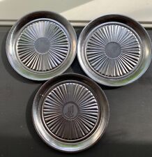 vintage singapore airlines stainless steel coasters from the 1970s set of 3 picture