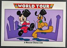 Mickey Pluto Russia 1991 World Tour Impel Disney Collector Card #183 (NM) picture