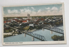 Vintage Postcard c1918 ~ Bird's-Eye Aerial View of Waco Texas TX picture