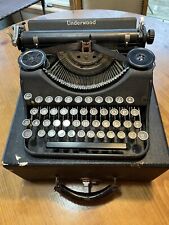 1939 Underwood 4 bank typewriter with case picture