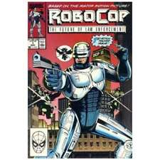 Robocop #1 1990 series Marvel comics VF Full description below [n' picture