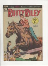 Rusty Riley #24 Australian Horse Jumping Fence Cover 1965 picture