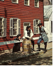 Postcard Old Salem Living Town Winston-Salem NC Forsyth County 💥 FB Jones picture