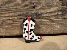Vintage western Button Cover Boot picture