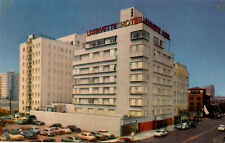 CALIFORNIA Lafayette Hotel Long Beach 2 CA c1950s Mid-century Mod Vntg Postcard picture