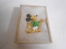 Vintage 1972 Walt Disney Productions  Enamel Mickey Mouse RARE Pin Brooch picture