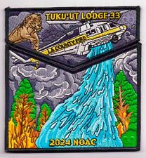 OA Tuku'Ut Lodge 33 BSA Greater Los Angeles 2024 NOAC 2-Patch Fireman Helicopter picture