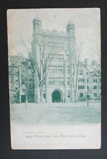 Phelps Gate Yale New Haven CT Posted UDB  Postcard picture