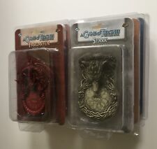 Game Of Thrones LCG Resin House Cards Lot Of 6 Lannister Targaryen Baratheon New picture