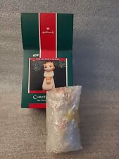 1989 Hallmark Ornament ~ Porcelain Christmas Kitty Cat #1 in Series ~ NIB picture