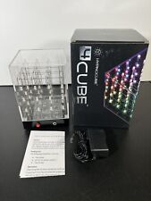 HypnoCube 4 Cube, Animated RGB LED Light Sculpture w/ Power Adaptor picture