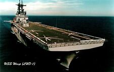 Postcard USS Wasp LHD-1 Amphibious Assault Ship picture