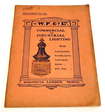 W.F Co Ltd Lighting Catalogue Commercial Industrial Lanterns Signs 1920s-1930s picture