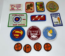 Lot Of 1980’s Oklahoma Girl Scout Patches picture