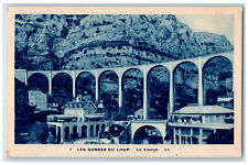 c1950's Scene at Les Gorges Du Loup Le Viaduc Posted Antique Postcard picture