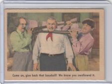 CH: 1959 Fleer The Three Stooges Trading Card #10 Give Back the Baseball - Ex+ picture