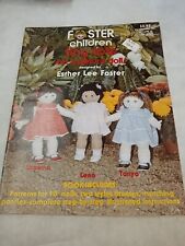 Foster Children Soft Sculpture Doll Kit Tiny Tots Doll Kit 1983 Vintage picture