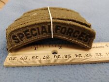 BUNDLE OF 20 - SPECIAL FORCES SUBDUED TABS - NEW - 3 INCH picture