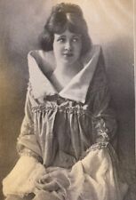 1919 Vintage Magazine Illustration Actress Edna Hibbard picture