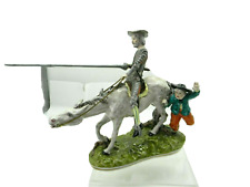 Dresden Don Quixote Sancho Horse Sandizell Höffner Porcelain Figurine Germany picture
