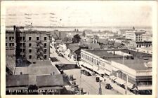 Vintage Postcard Fifth Street Eureka CA California 1930                    K-027 picture