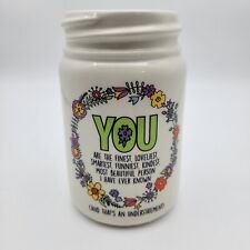 Enesco Our Name is Mud by Lorrie Veasey You Beautiful Person Jar Vase, 6