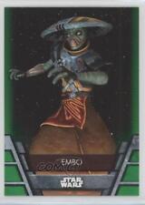 2020 Topps Star Wars Holocron Green Embo #BH-12 04xd picture
