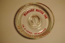 Vintage Mercury Motor Inn Ash Tray CR 4-1900 Dearborn Michigan picture