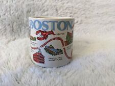 Souvenir Coffee Cup Mug Boston Landmarks The Historic Trail 10 Sites Total Mass. picture