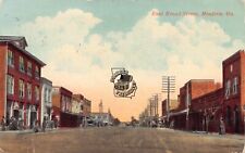 GA~GEORGIA~MOULTRIE~EAST BROAD STREET~MAILED 1912 picture