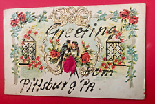 POSTCARD - GREETINGS FROM PITTSBURG, PA. picture