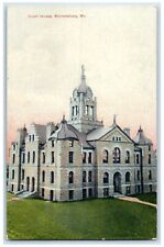 c1910 Court House Exterior Building Field Warrensburg Missouri Vintage Postcard picture