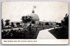 Postcard Main Building, State Fair Grounds, Hamline Minnesota Unposted picture