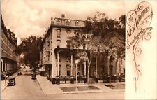 Postcard Saratoga Springs, NY The New Worden Vintage Old Cars picture