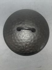 Cast Iron Ugly Hammered Skillet/Dutch Oven Lid Cover Only #8 Unmarked RESTORED picture