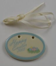Logaberger Pottery 2003 Happy Easter Tie-On Collectible Accessory Home Decor picture