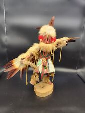 Vintage Native American Kachina Doll 'Red Tail Hawk Dancer' 14