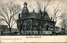 MACOMB, ILL. COURT HOUSE.  POSTCARD  picture